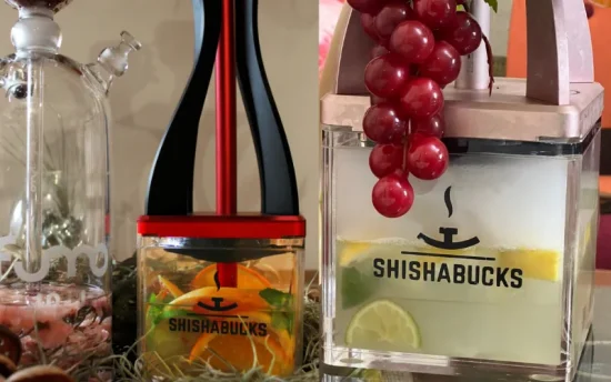 シーシャに飲み物やフレーバーを加える
