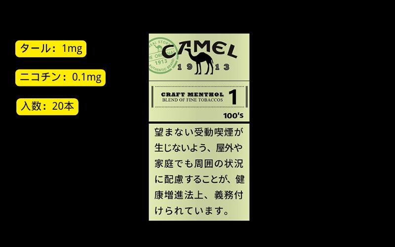 【2026年最新版】タバコ キャメル 種類一覧|味・値段・メンソール・人気ランキング | VapePenZone Japan タバコ キャメル 種類:キャメル・クラフト・メンソール・1・100’s・ボックス