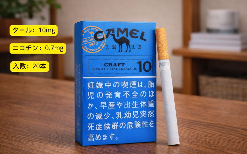 【2026年最新版】タバコ キャメル 種類一覧|味・値段・メンソール・人気ランキング | VapePenZone Japan タバコ キャメル 種類:キャメル・クラフト・10・ボックス