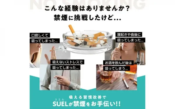 Suel 体に悪い：禁煙・減煙に期待