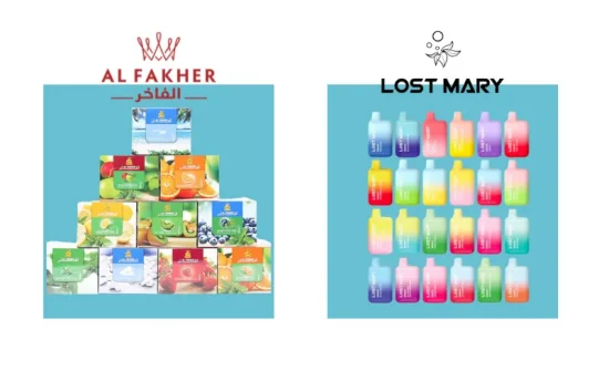 Al Fakher vs Lost Mary風味