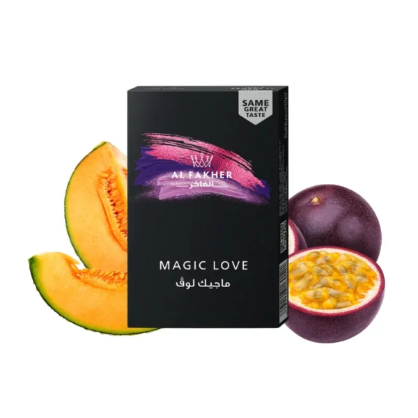 Al-fakher-dream-magic-love.webp アルファーヘル フレーバー (Al Fakher) -ドリームマジック・ラブ (Dream Magic Love) 50g | VapePenZone Japan