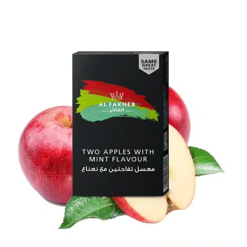 Al Fakher Double Apple Mint - Vapenzone Japan