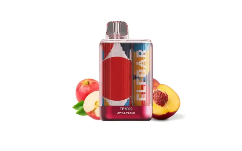 ELFBAR人気のフレーバー Apple Peach Elfbar TE6000
