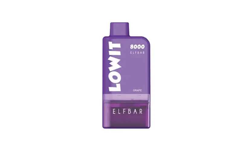 ELFBAR人気のフレーバー Grape Elfbar lowit8000