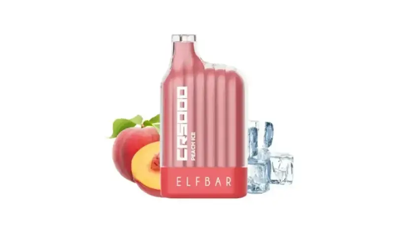 ELFBAR人気のフレーバー Peach Ice ELFBAR CR5000
