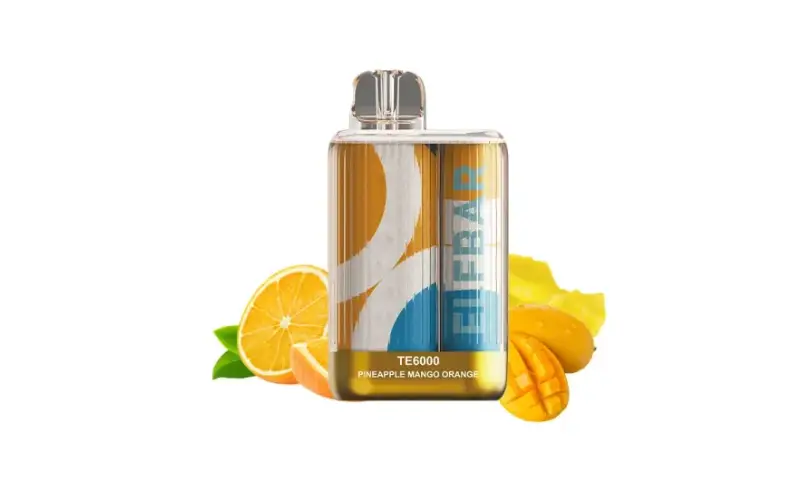 ELFBAR人気のフレーバー Pineapple Mango Orange ELFBAR TE6000