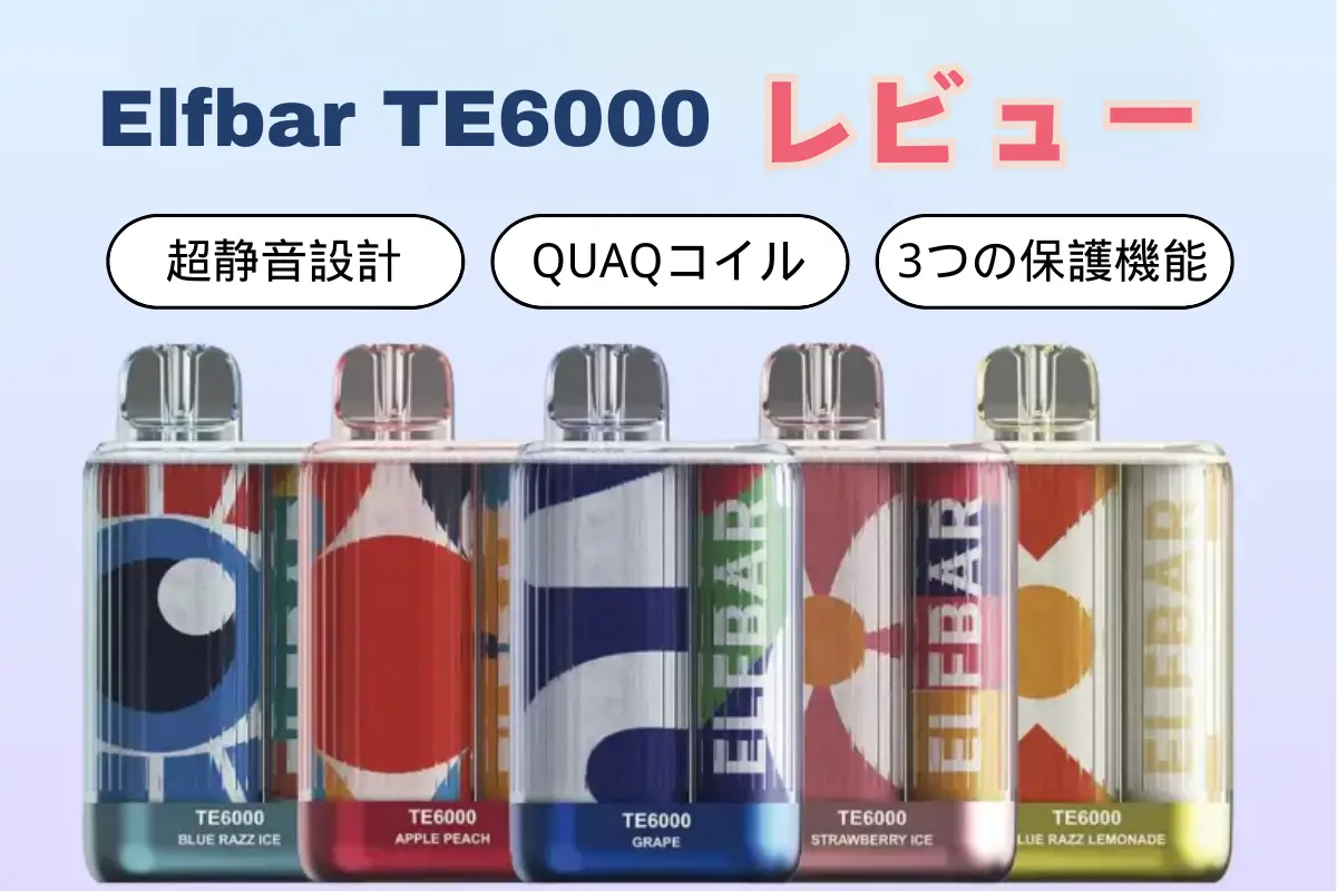 Elfbar TE6000 レビュー