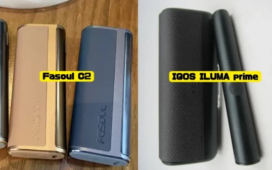 【コスパ重視なら必買い】Fasoul C2 レビュー|1本で2回吸える・3D熱気流加熱! | VapePenZone Japan Fasoul C2 レビュー:レザーとメタル調のケース