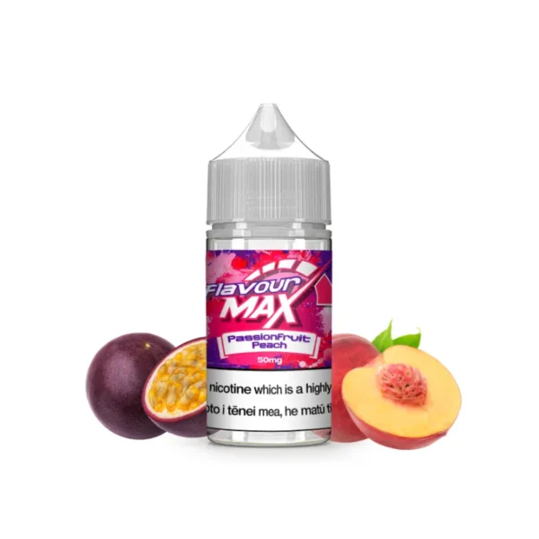 FlavourMax Salts リキッド 30ml - Passionfruit peach（パッションフルーツピーチ） | VapePenZone Japan