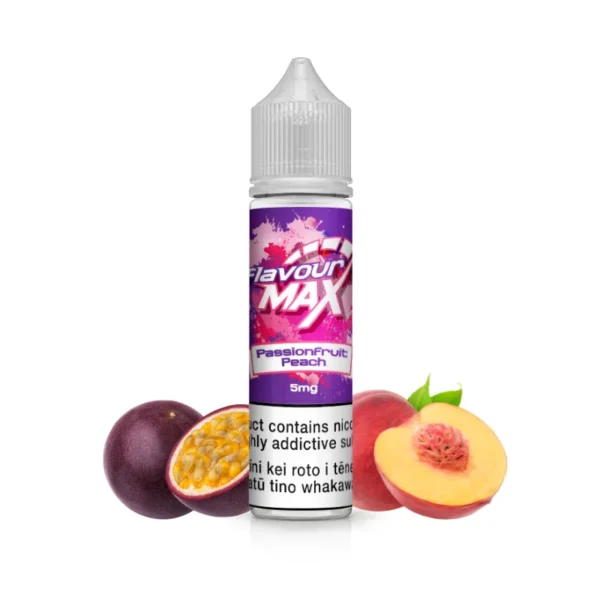 FlavourMax Freebase リキッド 60ml - Passionfruit Peach（パッションフルーツピーチ） | VapePenZone Japan