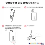 GOGO Fat Boyの使い方