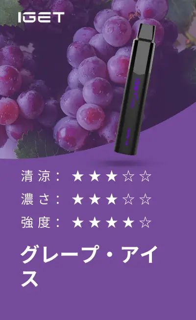 IGET Legend Best Flavour Grape Ice