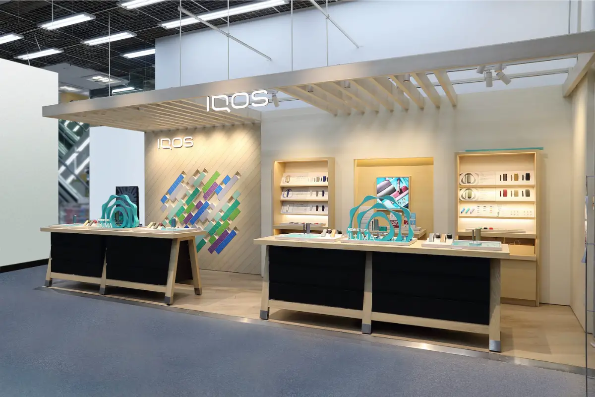 IQOS コーナー 新川 IQOS Corner Japan