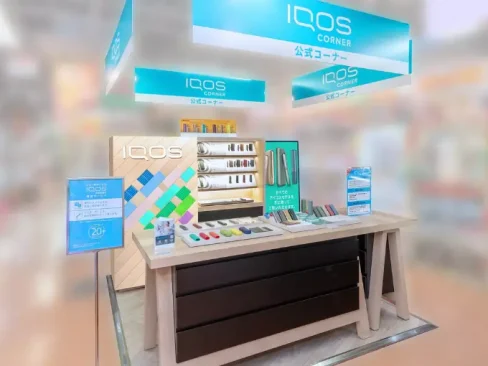 IQOS コーナー 新川 IQOS Corner show