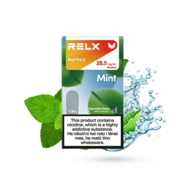 RELX人気フレーバー：RELX INFINITY 2 POD MENTHOL XTRA