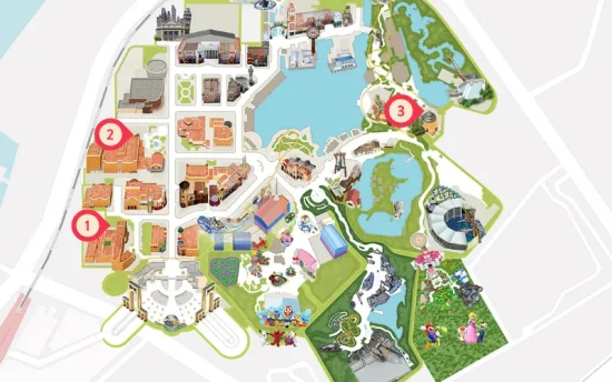 USJ 喫煙所 マップ