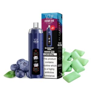Al Fakher Crown Bar Crystal – ブルーベリーガム（Blueberry Gum）