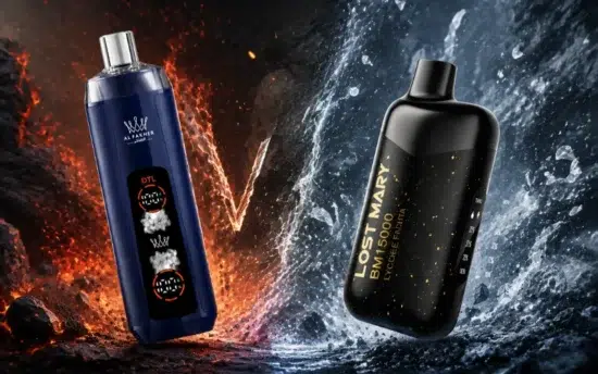 【電子タバコ好き必見】Al Fakher VS Lost Mary|どっちを買うべき?5つの違いを徹底比較! | VapePenZone Japan al fakher crown bar vs Elfbar lost mary bm15000