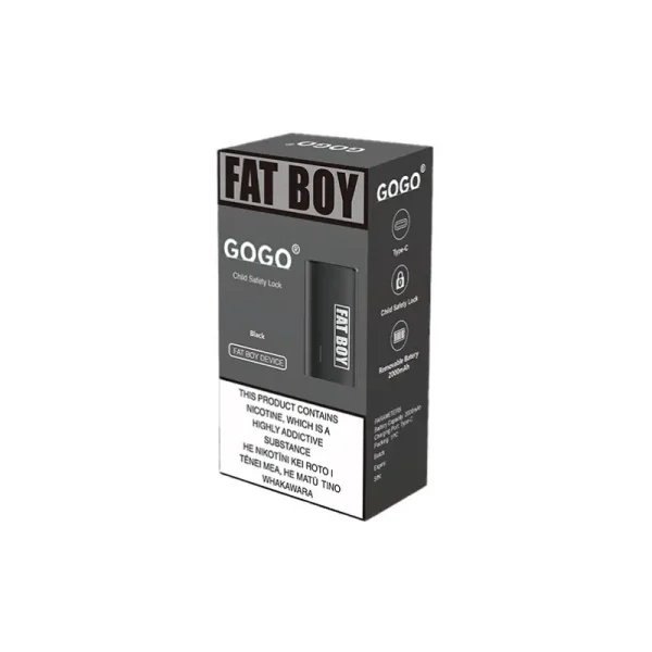 black GOGO Fatboy 2000 device