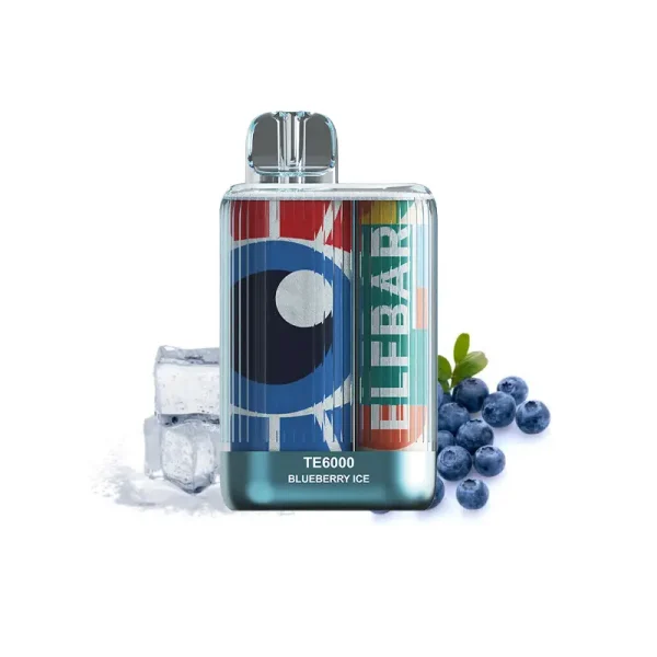 blueberry ice ELFBAR te6000 puffs