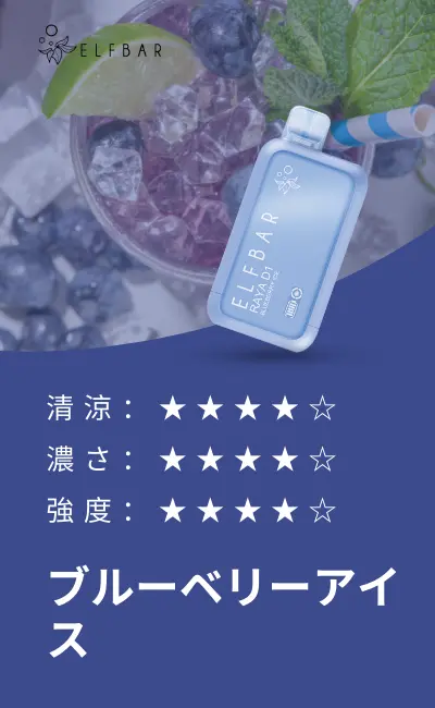 Elfbar BC10000 Best Flavour Blueberry Ice