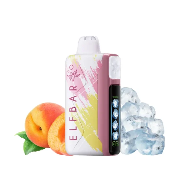 ELFBAR Ice King – ピーチアイス (Peach Ice) | VapePenZone Japan