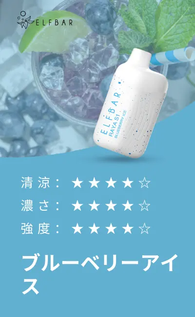 ELFBAR Raya S1 (15000) Best Flavour Blueberry Ice