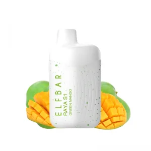 ElfBar Raya S1 (15000) - 青いマンゴー (Green Mango)