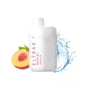 ElfBar Raya S1 (15000) - ピーチアイス (Peach Ice)