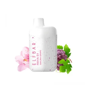 ElfBar Raya S1 (15000) - 桜グレープ (Sakura Grape)