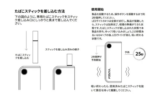 【2026年版】Fasoul 使い方完全ガイド|全型号の操作方法・エラー対処・説明書まとめ | VapePenZone Japan Fasoul C1 説明書