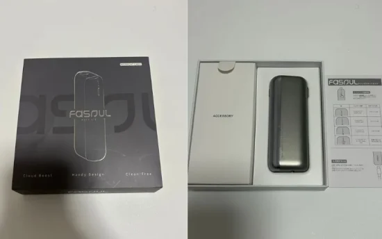 【二度吸い対応】Fasoul Mate Air レビュー|3D熱気流・LED表示・吸い心地・注意点を徹底解説 | VapePenZone Japan Fasoul mate air 本体