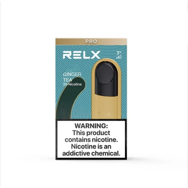 RELX Pod Pro (Infinity Pod) 2 Pods Pack - ジンジャー・ティー(Ginger Tea) | VapePenZone Japan