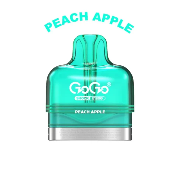 GOGO Shock E12000 Pod Peach Apple