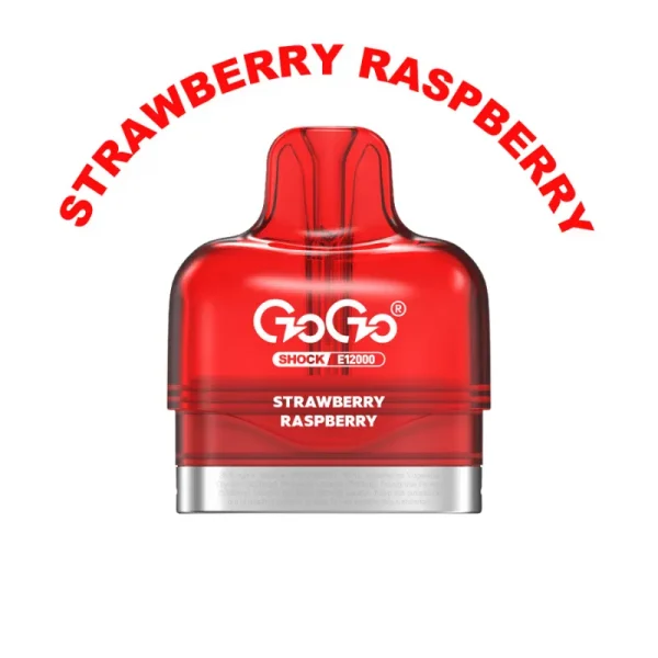 GOGO Shock E12000 Pod Strawberry Raspberry