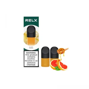 RELX Infinity交換用Pod - Golden Crystal (2 Pods Pack)