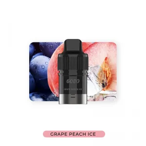 grape peach ice iget bar plus pod 6000 puffs prefilled