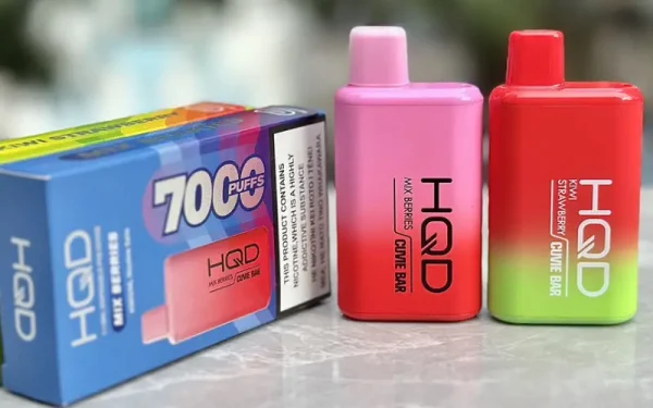 クランベリー・レモネード(Cranberry Lemonade) - HQD Cuvie Bar 7000回「充電式」 | VapePenZone Japan