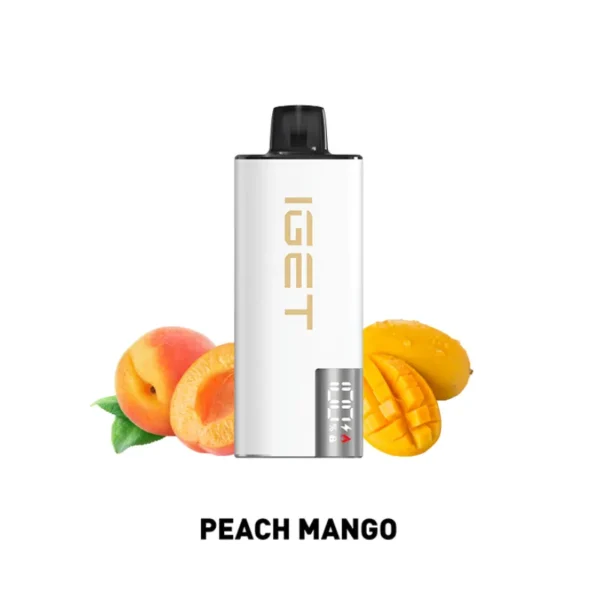iget-edge-lp10000-peach-mango-kit.webp IGET EDGE LP10000 KIT - ピーチマンゴー(Peach Mango) | VapePenZone Japan