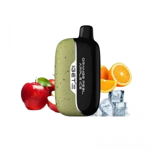 オレンジピールアップルアイス(Orange Peel Apple Ice) - IGET Moon K5000 Puffs