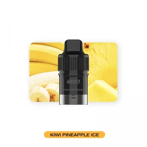 kiwi pineapple ice IGET Bar Plus Pod 6000 puffs Japan