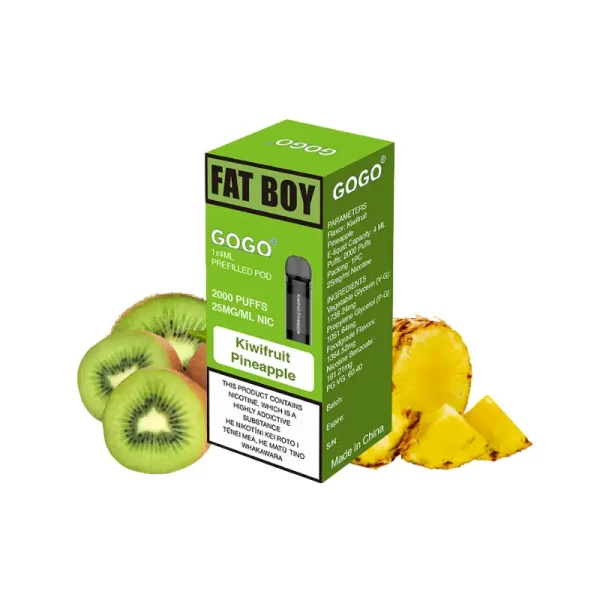 kiwifruit pineapple GOGO Fatboy 2000 pod Japan