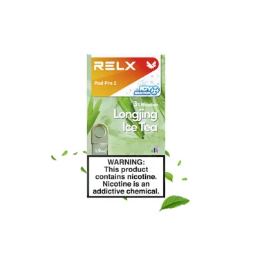 RELX Infinity 2交換用Pod-ロンジンアイスティー( Longjing Ice Tea)