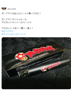マッシュルームシーシャとは?味の人気ランキング、値段、評判、使い方を徹底解説 | VapePenZone Japan X(旧Twitter)の評判