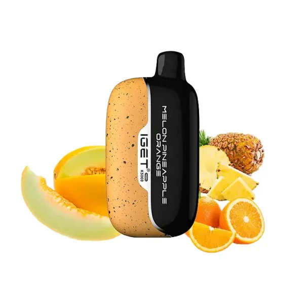 melon pineapple orange iget moon k5000 puffs