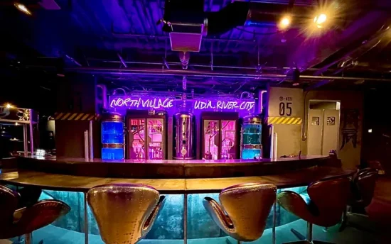 【2026最新】渋谷 シーシャバーおすすめ15選 | 高評価・おしゃれ・個室・デート向けお店! | VapePenZone Japan 1. NORTH VILLAGE U.D.A. RIVER CITY店