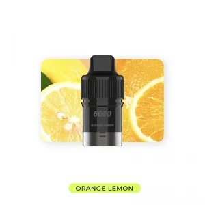 orange lemon iget bar plus pod 6000 puffs prefilled