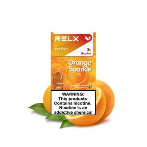 RELX Infinity 2交換用Podオレンジスパークル(Orange Sparkle)