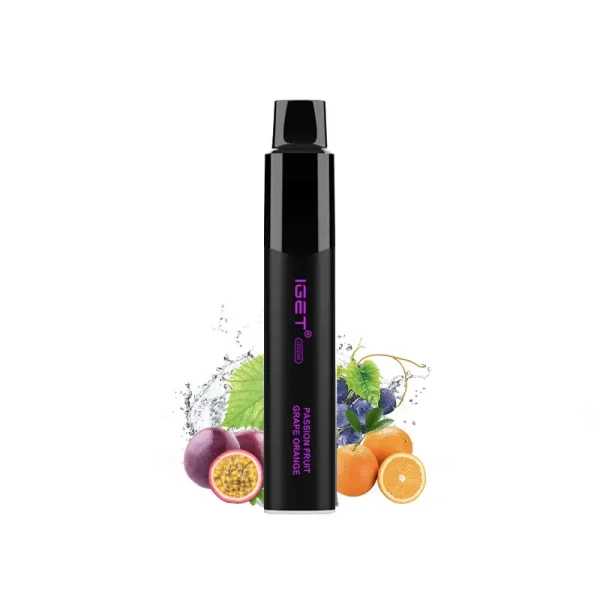 passion fruit grape orange IGET Legend 4000 puffs Japan